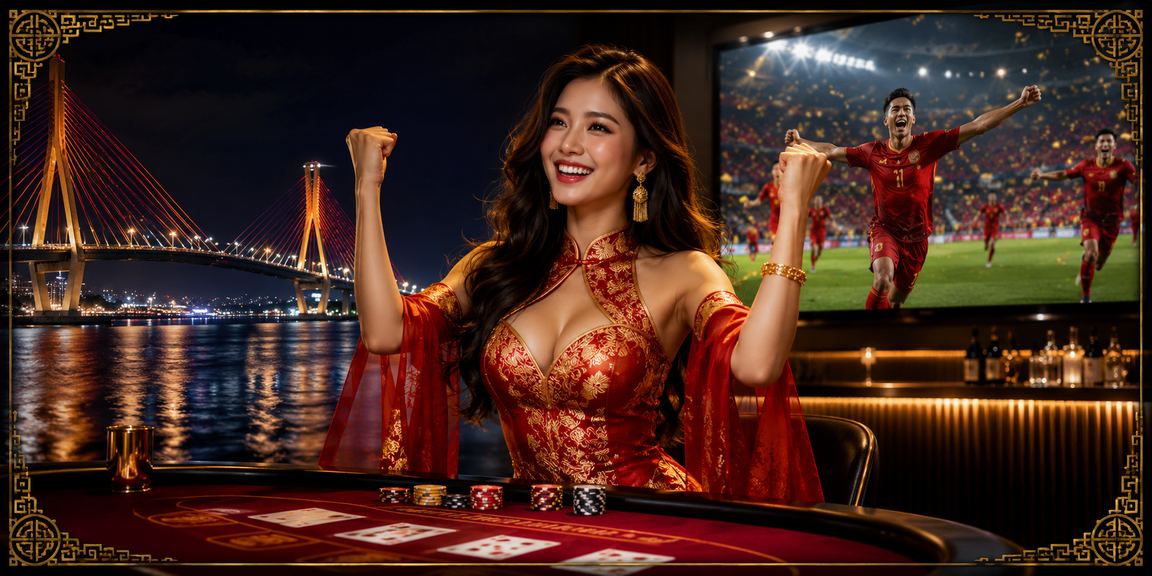 Không khí lễ hội Cần Thơ về đêm, người dùng trải nghiệm baccarat VIP trên điện thoại di động